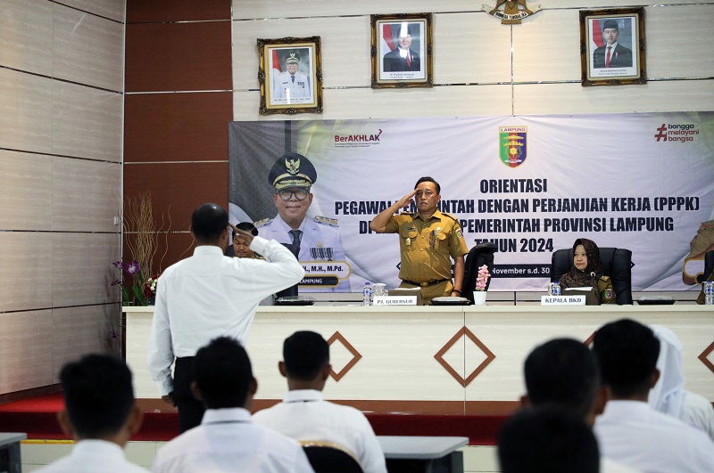 Pemprov Lampung Gelar Orientasi PPPK Angkatan IX dan X Tahun 2024