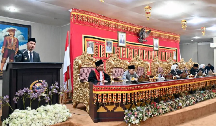 Pelantikan Pimpinan DPRD Lampung Selatan, Pandu Kesuma: Perjuangkan Keinginan Masyarakat