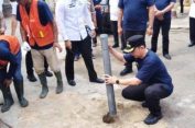 Pemkot Bandar Lampung Bersama BBWS Mesuji Sekampung Resmikan Pembuatan Seribu Lubang Biopori