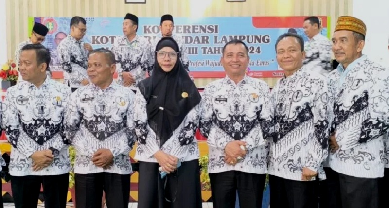Terpilih Aklamasi, Eka Afriana Pimpin PGRI Kota Bandar Lampung