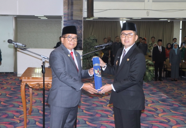 Fredy SM Resmi Jabat Penjabat Sekretaris Daerah Provinsi Lampung