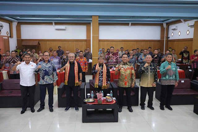 Samsudin Pj. Gubernur Lampung Hadiri Rakor Kadispora Kabupaten/Kota se- Provinsi Lampung yang Dibuka Sekretaris Kemenpora Gunawan Suswantoro