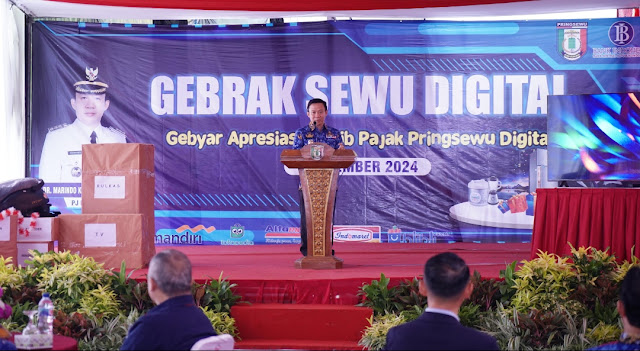 Marindo Kurniawan Pj Bupati Pringsewu Harapkan Bapenda Optimalkan Potensi Selain Pajak dan Retribusi Daerah