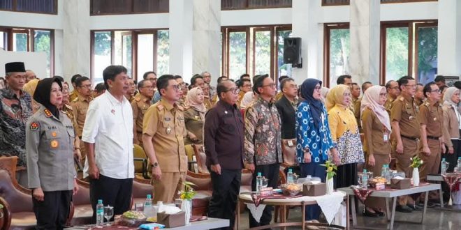 Pj. Gubernur Lampung Paparkan Berbagai Capaian Pembangunan pada Refleksi Akhir Tahun 2024
