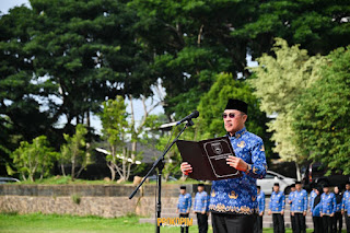Pemkab Pesawaran Gelar Upacara Peringatan HUT Korpri Ke-53