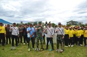 Danrem 043/Gatam Hadiri Pembukaan Kejuaraan Woodball Gubernur Cup Tahun 2024