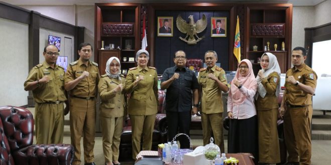 Pj. Gubernur Samsudin Terima Kunjungan Silaturahmi Selviana Larasati Pemenang Gelar Teknologi Tepat Guna Nusantara XXV Tahun 2024