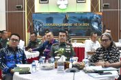 Danrem 043/Gatam Ikuti Rapat Paripurna TMMD Ke-45 TA. 2024