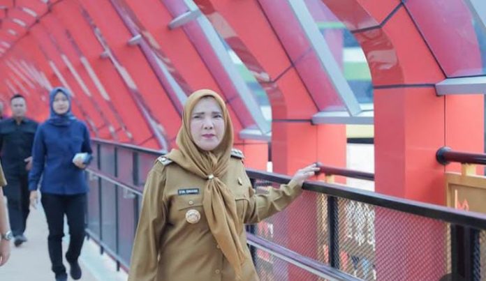 Walikota Eva Dwiana Akan Resmikan JPO Siger Milineal
