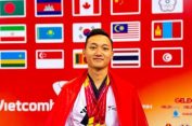 Polda Lampung Apresiasi dan Dukung Prestasi Bripda Rizky di Kejuaraan Taekwondo Internasional