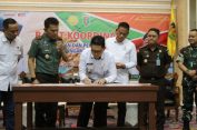 Rakor Swasembada Pangan Provinsi Lampung 2024, Pj. Sekdaprov Fredy Paparkan Peningkatan Produksi Padi Selama 4 Tahun Terakhir