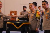 Pimpin Penyerahan DIPA, Kapolda Lampung: Gunakan Anggaran Secara Efektif Dan Efisien