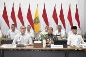 Danrem 043/Gatam Hadiri Rapat Koordinasi Bidang Pangan Bersama Menko Bidang Pangan RI
