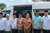Walikota Bandar Lampung Serahkan Kendaraan Roda 4 Kepada PW NU Lampung