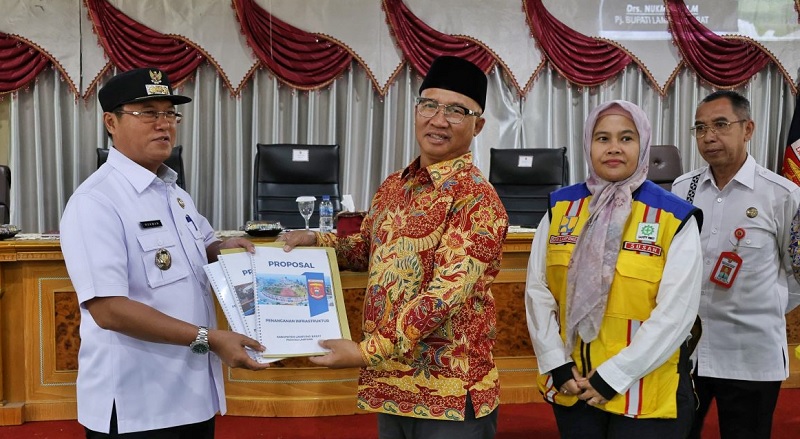 Pj Bupati Lampung Barat Sambut Kunjungan Kerja Komisi V DPR RI Muklis Basri