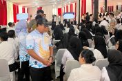 Pj Gubernur Lampung Tinjau Seleksi PPPK di Gedung Adora Pesawaran
