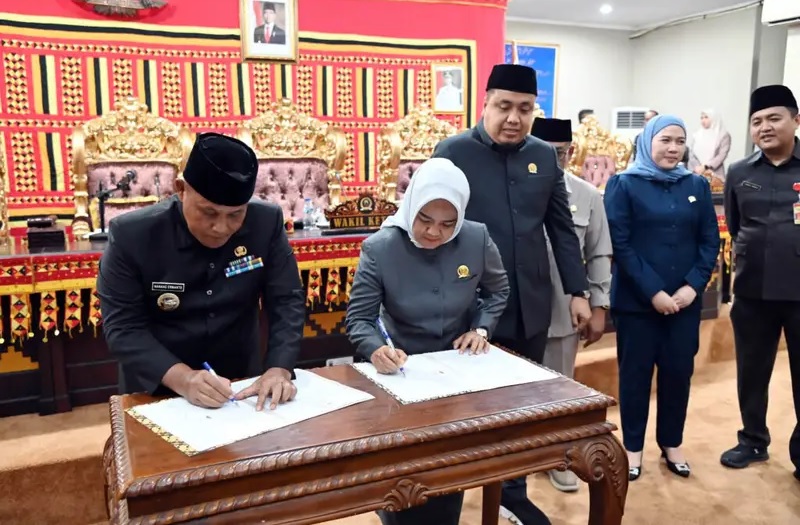 Sah! Delapan Fraksi DPRD Lampung Selatan Setujui APBD 2025