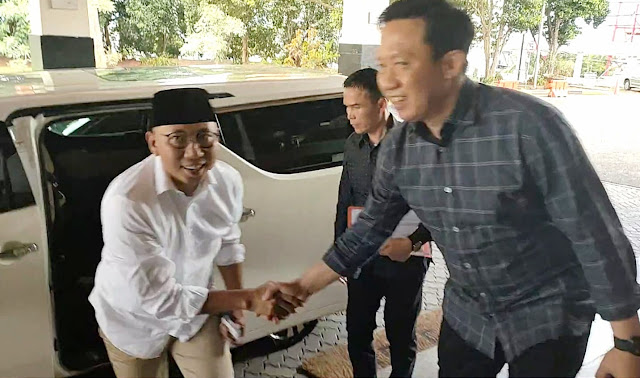 Mirza – Jihan Menemui Pj. Gubernur Ini Yang Bahas Sinkronisasi Pembangunan Lampung