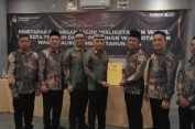 KPU Metro Resmikan tetapkan Bambang-Rafieq sebagai Wali Kota dan Wakil Wali Kota terpilih