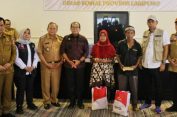 Pj. Gubernur Apresiasi Diberikannya Bantuan Kemanusiaan dari Presiden Prabowo Subianto melalui Kemensos untuk Warga Terdampak Banjir di Sejumlah Wilayah di Provinsi Lampung