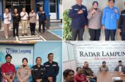 Kabid Humas Polda Lampung Kunjungan Ke Sejumlah Kantor Media