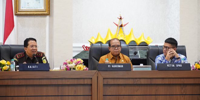 Upaya Wujudkan Ketahanan Pangan, Pj Gubernur Lampung Gelar Rakor Pengawasan dan Ketahanan Pangan Tahun 2025