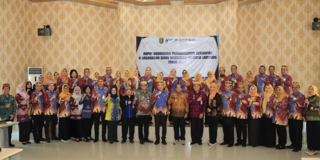 Pj. Gubernur Lampung Hadiri Rakor Pembangunan Kesehatan, Dorong Realisasi Program Prioritas Nasional