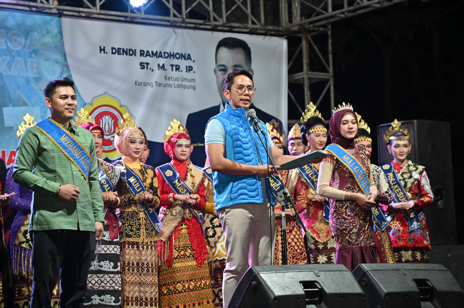 Radityo Egi Pratama Apresiasi Gebyar Karang Taruna Lampung Selatan 2025