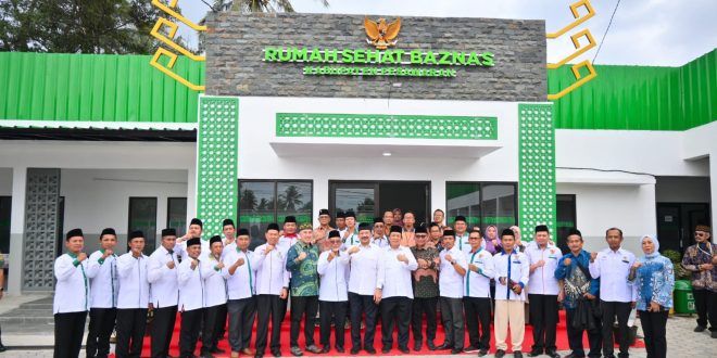 Diresmikan Bupati, Rumah Sehat Baznas Pesawaran Siapkan Sejumlah Layanan Kesehatan Gratis untuk Masyarakat