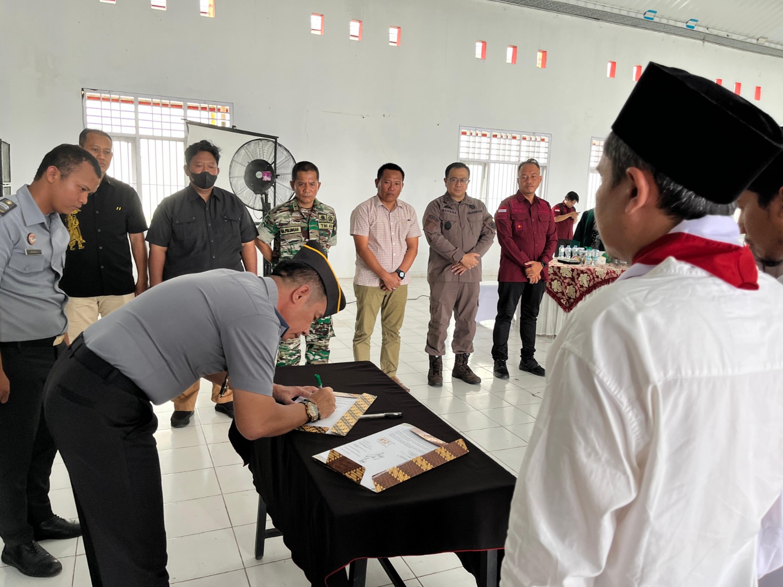 IKRAR SETIA NKRI NARAPIDANA TERORIS LAPAS KELAS IIA KOTABUMI