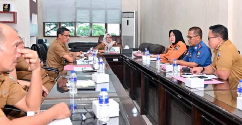 Pemkab Lampung Selatan Bahas Strategi Penanganan Bencana Hidrometeorologi