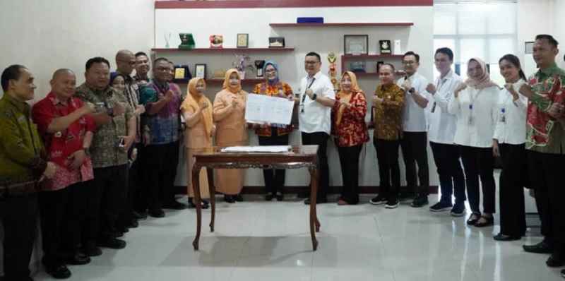 Pemkab Lampung Selatan Perpanjang Kerja Sama dengan Bank Lampung Terkait Pengelolaan Keuangan