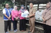 DWP Unila Berikan Bantuan Sembako untuk Korban Banjir di Kota Bandar Lampung