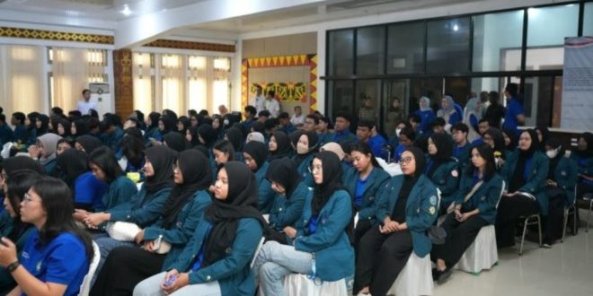 Rektor Unila Kunjungi Pelepasan KKN MBKM periode I