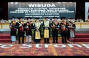 Sebanyak 717 Wisudawan Unila Ikuti Prosesi Wisuda