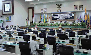 DPRD PROVINSI Lampung Gelar Paripurna Laporan Pansus LHP BPK
