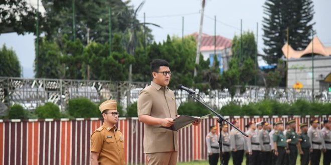 Pemprov Lampung Gelar Upacara Bulanan Bersama Jajaran Forkopimda Provinsi Lampung