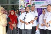 Pj. Gubernur Lampung Pantau Pelaksanaan Program Pelayanan Kesehatan Gratis di Puskesmas Gedong Tataan