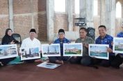 Pj. Gubernur Lampung Tinjau Pembangunan Masjid Al-Hijrah Kota Baru di Akhir Masa Jabatannya