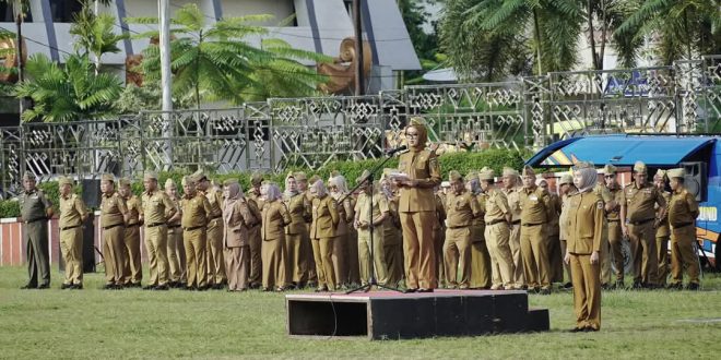 Pimpin Apel Perdana, Wakil Gubernur Lampung Tegaskan Profesionalisme, Integritas, dan Kedisiplinan ASN