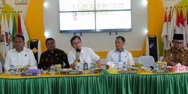 Kunker Kementan RI ke Lampung Tengah, Kapolres Pimpin Langsung Pengamanan