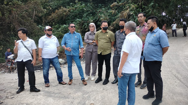 Komisi III DPRD Kab. Pesawaran Sidak TPA Taman Sari