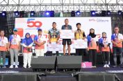 Pj. Gubernur Lepas Ribuan Peserta Lomba Lari Bank Lampung Run 2025