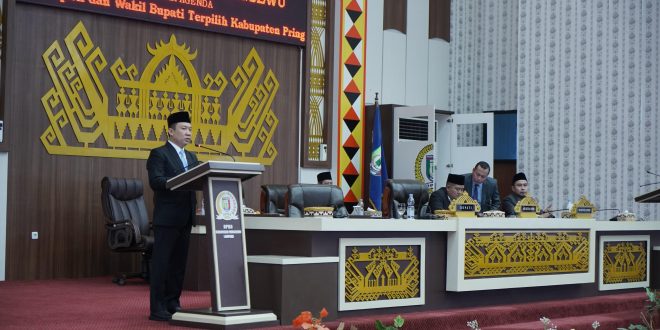 PJ Bupati Pringsewu Ucapan Selamat Kepada Bupati Terpilih Riyanto Pamungkas