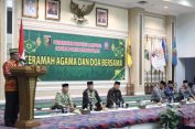 Pj Gubernur Lampung Hadiri Pembinaan Mental Spiritual Anggota Satuan Polisi Pamong Praja