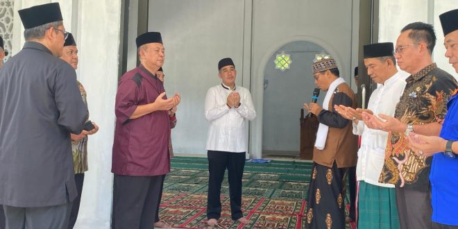 Bupati Dendi Ramadhona Resmikan Masjid Al-Muttaqin Pemkab Pesawaran