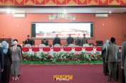 DPRD Kabupaten Pesawaran Gelar Rapat Paripurna Penyampaian Nota Pengantar 4 Ranperda