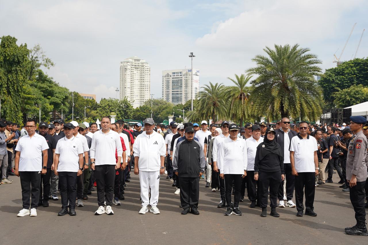 Wali Kota Bandar Lampung Terpilih Eva Dwiana jalani Gladi Bersih di Monas