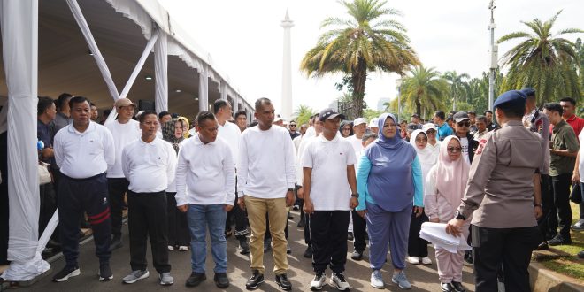Bupati dan Wakil Bupati Pringsewu Terpilih Lakukan Gladi Persiapan Pelantikan di Monas