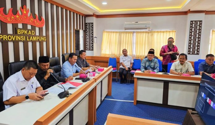 DPRD Lamsel Melakukan Kunjungan Konsultasi ke Pemprov Lampung